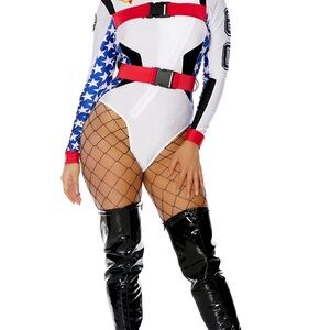 Motorsport costume
